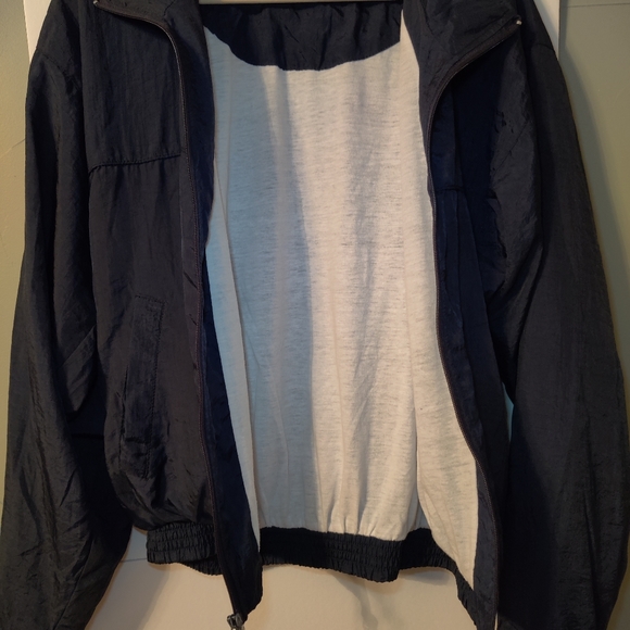 Vintage MacGregor Wind Breaker Zip Up Lightweight Mock Neck Jacket Unisex - Picture 6 of 10